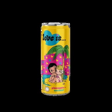 Изображение Love is ананас-кокос